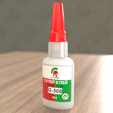 Клей цинакрилатный SODOBOND G-505, 40 гр